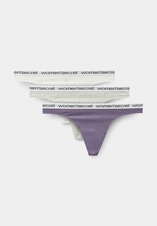 Трусы 3 шт. womensecret Women'secret THONG BRIEF