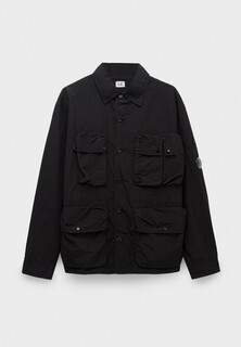 Рубашка C.P. Company flatt nylon utility overshirt black