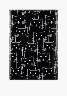 Обложка для паспорта Crazy Getup Black cats