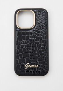 Чехол для iPhone Guess 14 Pro, из экокожи