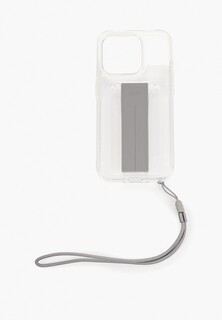 Чехол для iPhone Uniq 15 Pro, Heldro Mount с ремешком на руку, шнурком на кисть, трансформируется в подставку