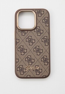 Чехол для iPhone Guess 14 Pro, из экокожи