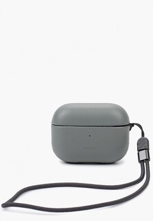 Чехол для наушников Uniq AirPods Pro 2, Terra из натуральной кожи, с шнурком на кисть