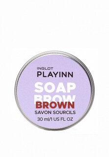 Гель для бровей Inglot BROW SOAP BROWN, 30 мл
