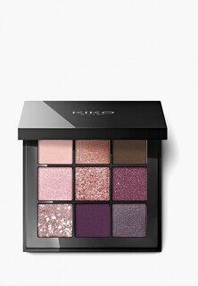 Палетка теней для век Kiko Milano Glamour Multi Finish eyeshadow palette, разнообразие финишей, Лиловый Выбор