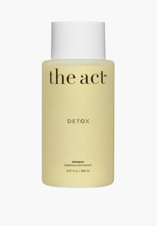 Шампунь The Act бессульфатный для глубокого очищения уход за волосами DETOX, 280 мл