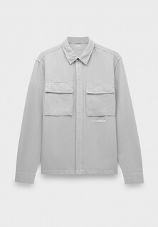 Рубашка C.P. Company broken linen/cotton shirt drizzle