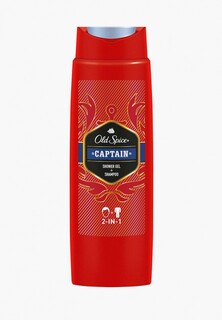 Гель для душа Old Spice гель для душа + шампунь 2в1 Кэпитэн, 250мл