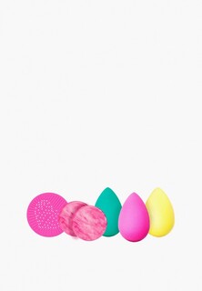 Набор спонжей для макияжа beautyblender подарочный, с очищающим мылом