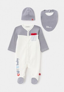 Комбинезон бельевой, шапочка и нагрудник Choupette 