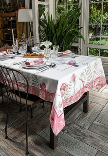 Скатерть Bellehome Флора и фауна 140х170