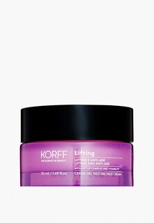 Гель для лица Korff с лифтинг-эффектом для упругости кожи лица Lifting 40-76 GEL FACE CREAM, 50 мл