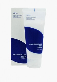 Крем для лица IsnTree Hyaluronic Acid Moist Cream Увлажняющий, 100 мл