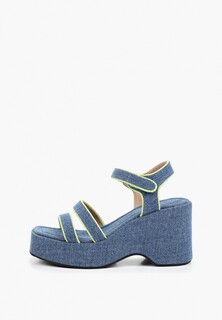 Босоножки Abricot из денима