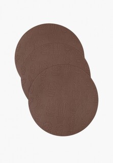 Плейсматы 3 шт. DeNastia 36 см, кактусы