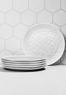 Набор тарелок Elan Gallery Консонанс, 21 см 6 шт