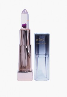Бальзам для губ Kims FLOWER LIP GLOW Crystal Violet, увлажнение и блеск, 3.3 г