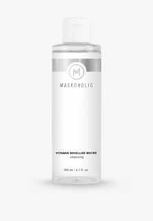 Мицеллярная вода Maskoholic с витаминами, 200 мл