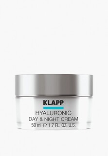 Крем для лица Klapp "Гиалуроник День-Ночь" Hyaluronic Daу & Night Cream, 50 мл