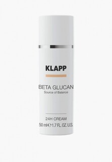 Крем для лица Klapp уход 24 часа, BETA GLUCAN 24h Cream, 50 мл