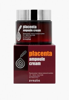 Крем для лица Zenzia с коллагеном Placenta Ampoule Cream, 70 мл