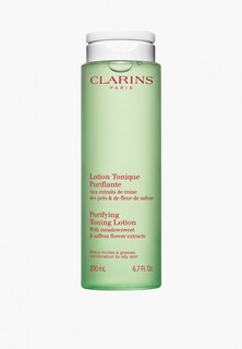 Тоник для лица Clarins очищающий для комбинированной и жирной кожи