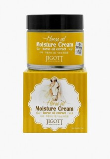 Крем для лица Jigott JIGOTT с лошадиным маслом Horse Oil Moisture Cream, 70 мл