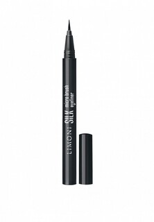 Подводка для глаз Limoni Тонкая подводка-маркер "Silk Micro Brush Eyeliner", тон 01