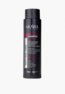 Шампунь Aravia Professional бессульфатный для ежедневного применения с биотином и кофеином ESSENTIAL SHAMPOO 420 мл