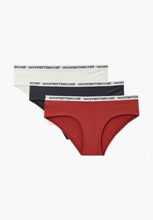 Трусы 3 шт. womensecret Women'secret WIDE BRIEF