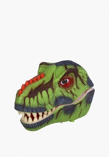 Игрушка развивающая Masai Mara Тираннозавр (Тирекс) серии "Мир динозавров" - Игрушка на руку, парогенератор, зеленый
