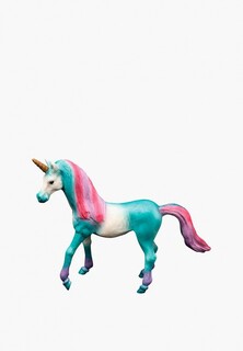 Фигурка Masai Mara Лазурный единорог с цветной гривой, серия: "Мир фэнтези"