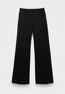 Брюки Forte Forte stretch crepe cady flared pants nero