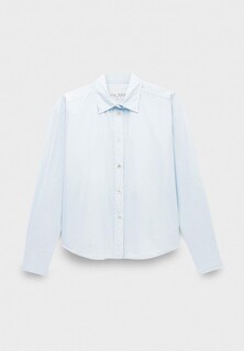 Рубашка Forte Forte bci cotton popline shirt sky dust