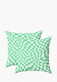 Комплект наволочек Crazy Getup 70х70 (2 шт.) Hypnotic chessboard