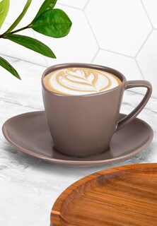 Чашка с блюдцем Elan Gallery 200 мл Колоранс