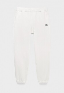 Брюки спортивные C.P. Company diagonal raised fleece track pants gauze white