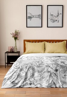 Постельное белье 2-спальное Cozy Home White Dragons
