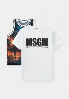 Футболка и майка MSGM Kids 