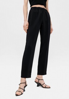 Брюки Forte Forte stretch crepe cady jogger pants noir