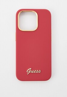 Чехол для iPhone Guess 15 Pro, с покрытием Soft-touch