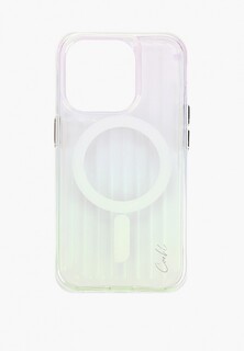 Чехол для iPhone Uniq 15 Pro, COEHL Linear Iridescent с MagSafe, с градиентом