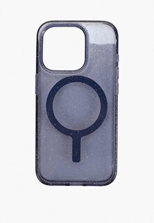 Чехол для iPhone Uniq 15 Pro, Lifepro Xtreme Tinsel с Magsafe и вкраплением блесток