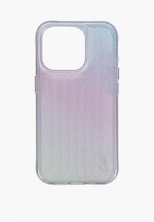Чехол для iPhone Uniq 15 Pro, COEHL Linear Stardust с градиентом и блестками