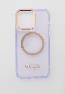 Чехол для iPhone Guess 14 Pro Max из пластика и силикона с MagSafe