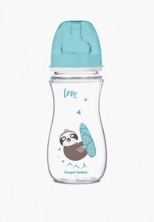Бутылочка для кормления Canpol Babies Exotic Animals, с широким горлом, 300 мл., с 3 месяцев