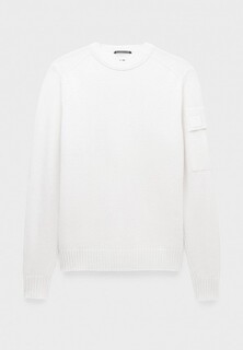 Джемпер C.P. Company metropolis series extrafine merino wool knit white