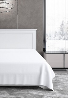 Простыня 1,5-спальная Soft Silver 180х215, Альпийский Снег