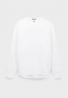 Свитшот C.P. Company metropolis series stretch fleece zipped pocket sweatshirt white