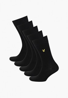 Носки 5 пар Lyle & Scott LIAM 5 Pack Core Socks Plain